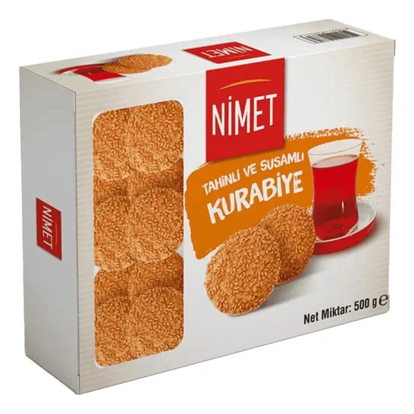 Nimet 500 gr Tahinli Susamlı Kurabiye