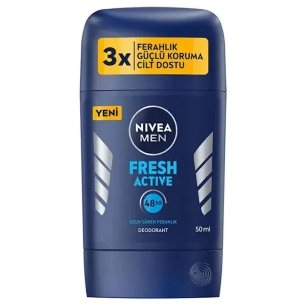 Nivea Men Fresh Active 50 ml Erkek Stick Deodorant