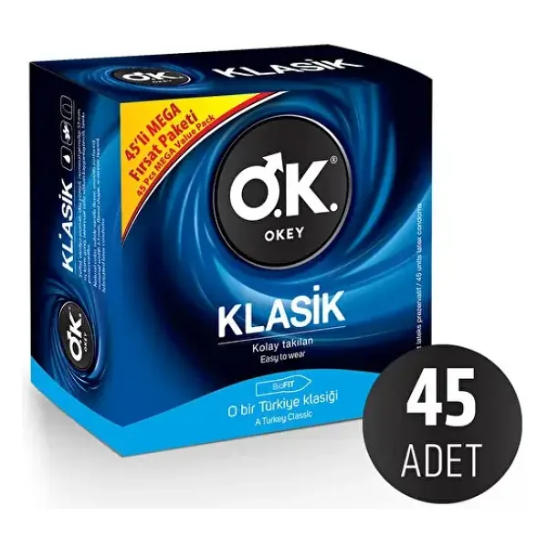 Okey Klasik 45'li Prezervatif