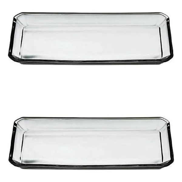 Paşabahçe Grace Crystallin 68017 2'li 30x14 cm Servis Tabağı