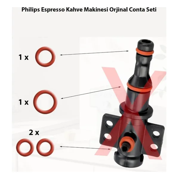 Philips Ep 4446 Espresso Kahve Makinesi Orijinal Conta Seti
