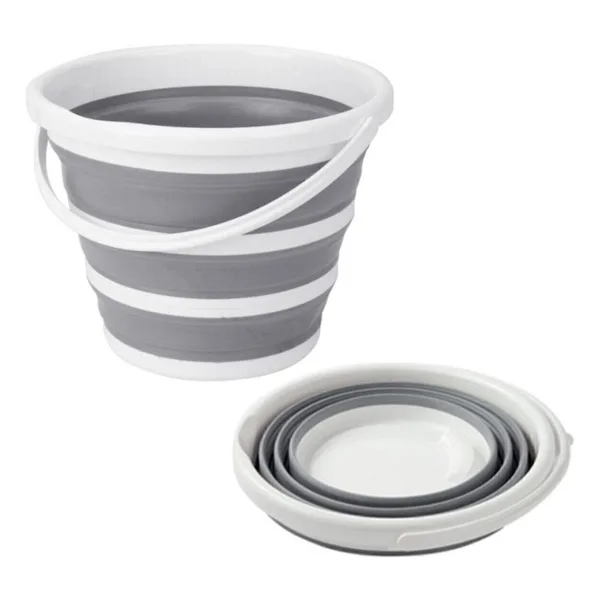 Plastart Tiny Mini Art Pratik Katlanabilir Akordiyon Kovası 12,8 Lt