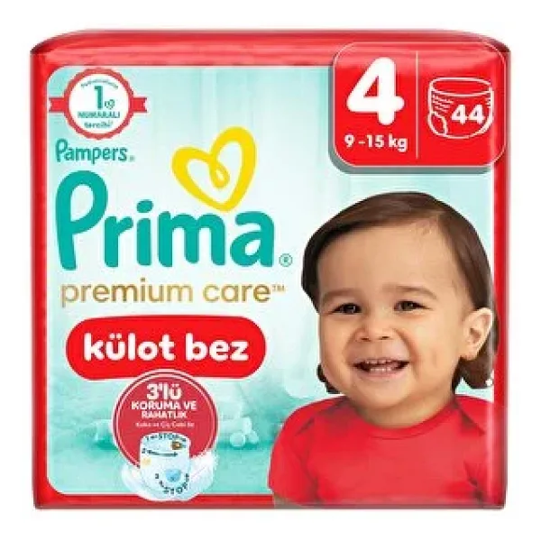 Prima Premium Care 4 Numara Maxi 44'lü Külot Bez