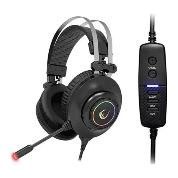 Rampage Pulsar RM-K1 RGB 7.1 USB Kablolu Kulak Üstü Oyuncu Kulaklığı