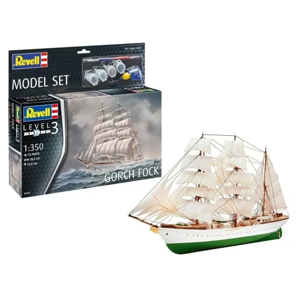 Revell 1:350 Gorch Fock 05432 Maket Seti
