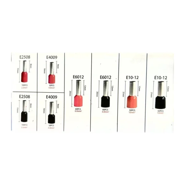 Rose Rc-893 520parça Izoleli Sıkmalı Kablo Pabucu