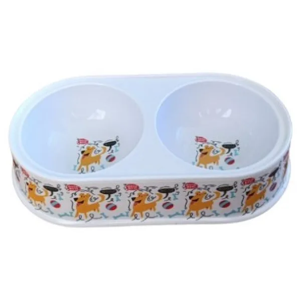 Senye İkili Melamin Mama Kabı 27 CM