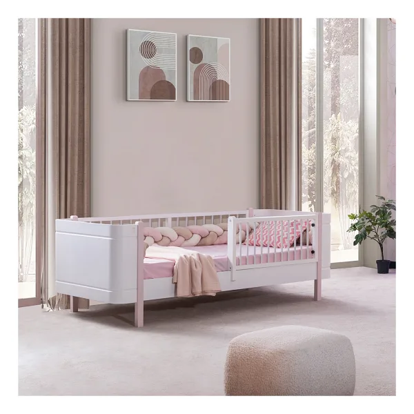 Setay Mobilya Lidya Pembe 90x190 cm Montessori Karyola