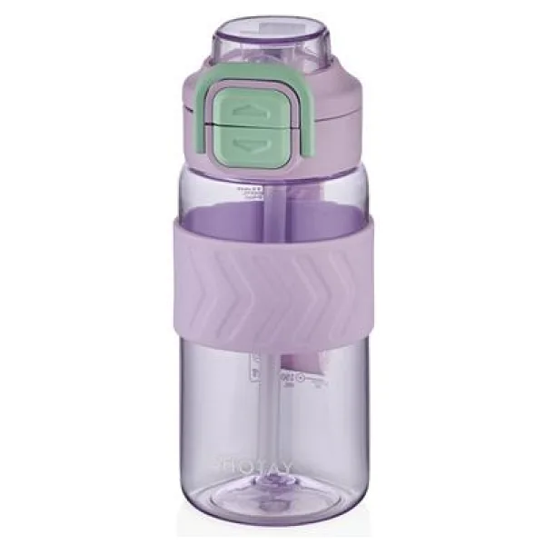 Shotay Direction ST-7234 Mor 600 ml Tritan Pipetli Matara
