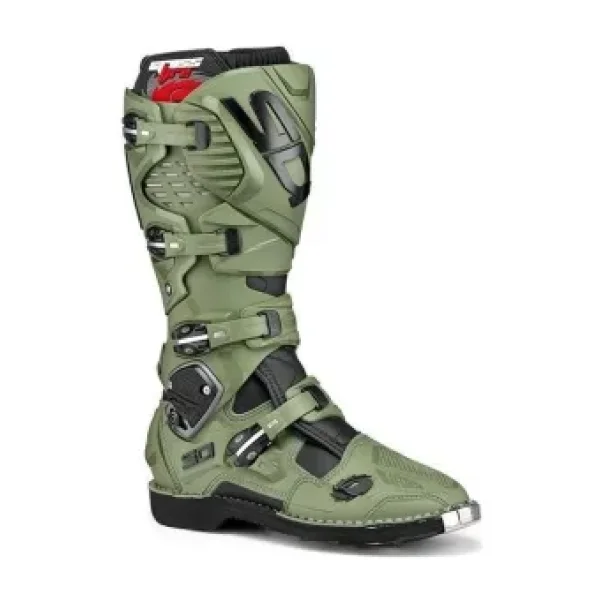 Sidi Crossfire 3 Yeşil Motosiklet Ayakkabısı
