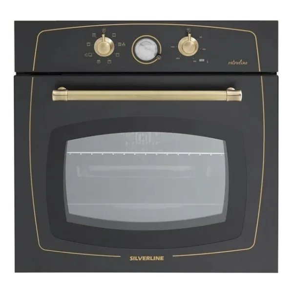 Silverline RS6235B03 Siyah Ankastre Fırın