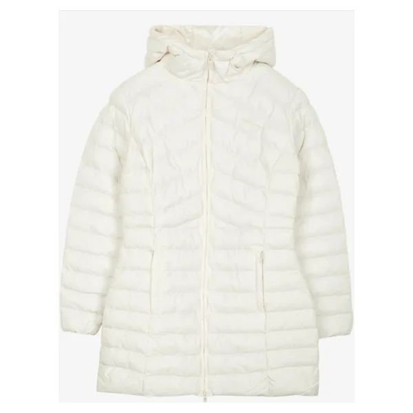 Skechers Essential Maxi Length S212005 Kapüşonlu Kadın Şişme Mont