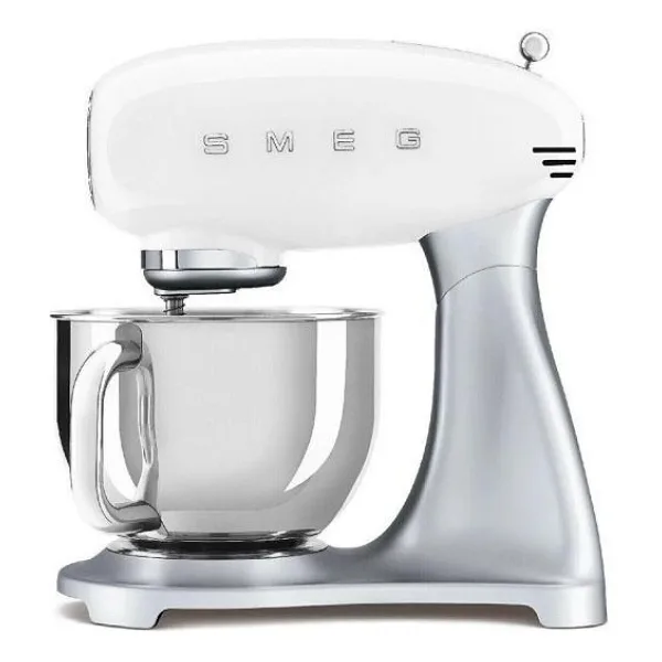 Smeg SMF02WHEU Retro Beyaz 800 W 4.8 lt Hamur Yoğurma Makinesi