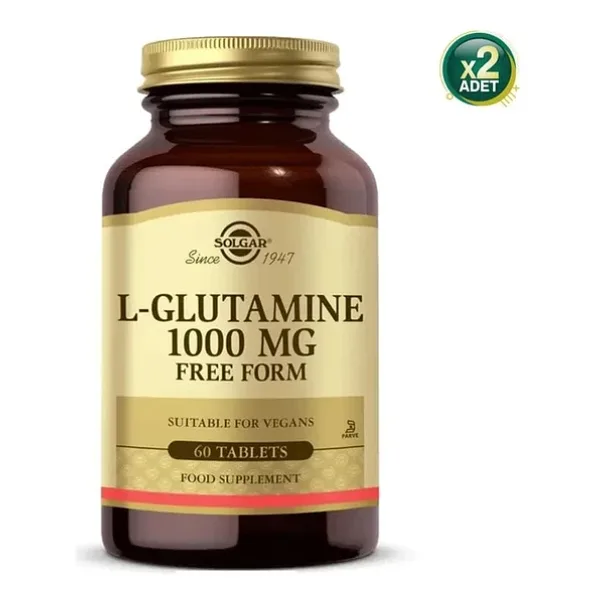 Solgar L-Glutamine 1000 mg 60 Tablet 2'li