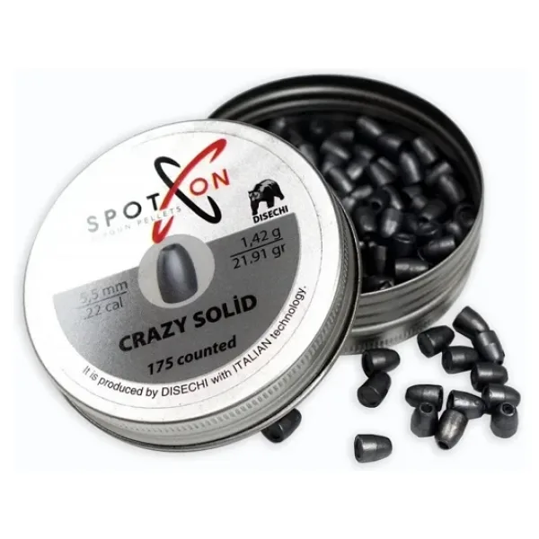 Spoton Crazy Solid Havalı Saçma 5.5 mm (175'li)