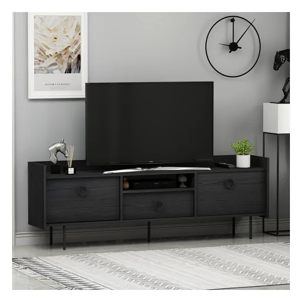 T0015 Lidya Kapaklı, Açık Raflı Tv Sehpası, Tv Ünitesi