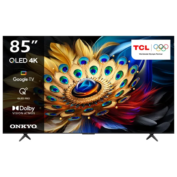 TCL 85C655 4K Ultra HD 85" 216 Ekran Uydu Alıcılı Google Smart QLED TV