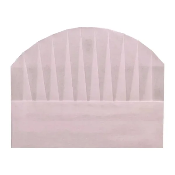 Tela Aşçı Kepi 23 cm. Beyaz 100 Adet