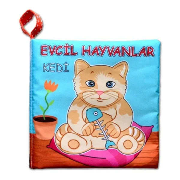 Tox Evcil Hayvanlar Sessiz Kumaş Kitap