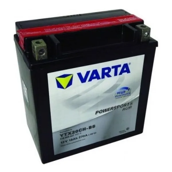 Varta Powersports AGM HP YTX20CH-BS 12 V 18 Ah 270 CCA Motosiklet Aküsü
