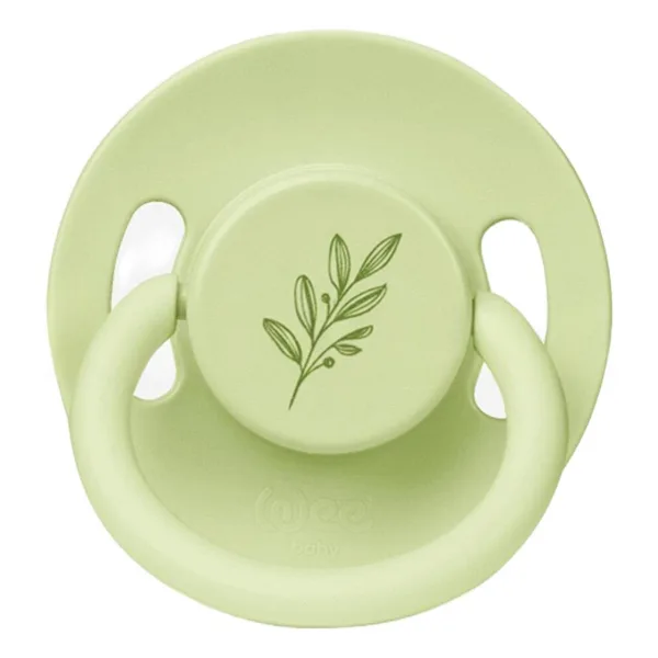 Wee Baby 699 Pure Kauçuk Uçlu No:2 6-18 Ay Emzik Yeşil