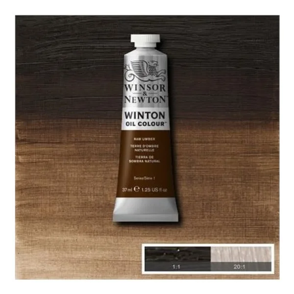 Winsor & Newton Winton 37 ml 554 Raw Umber Yağlı Boya