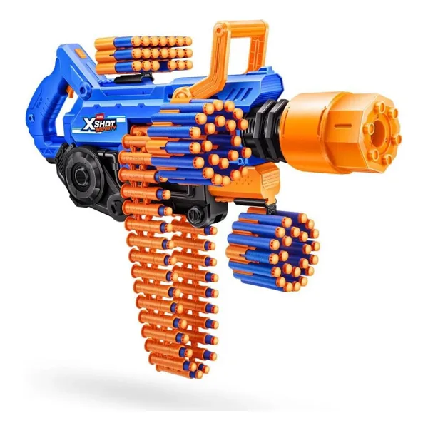 X-Shot Insanity Smoking Barrel 72 Mermili Sünger Dart Atan Silah