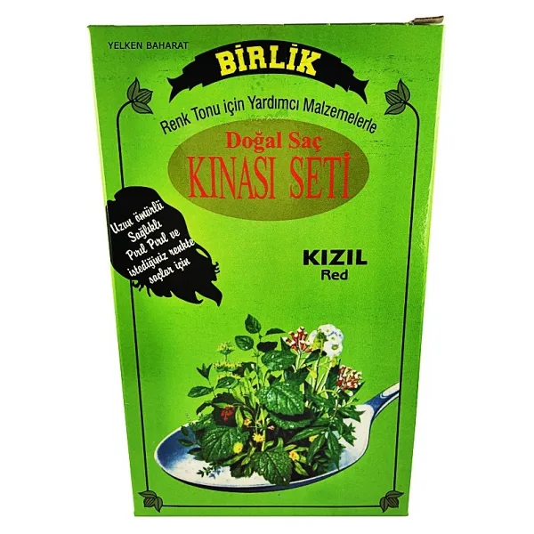 Yelken Kına Seti Kızıl