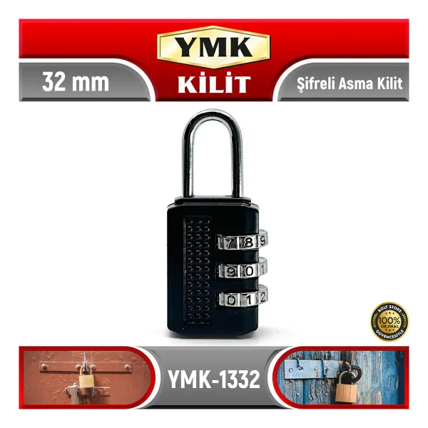 Ymk Şifreli Asma Kilit 32Mm 1332