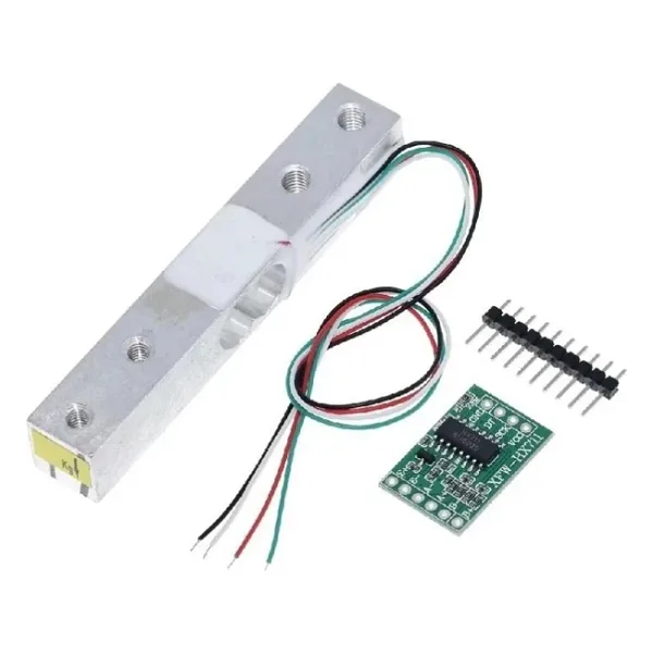 1 Kg Ağırlık Ölçme Sensörü Loadcell HX711 Tartı Terazi Arduino