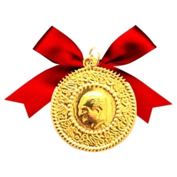 8 Ayar Baskı Çeyrek Altın