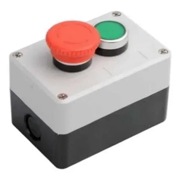 Acil Stop ve Yeşil Push Buton Kutusu