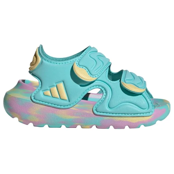 Adidas Altaswim 3 JS2543 Turkuaz Bebek Sandalet