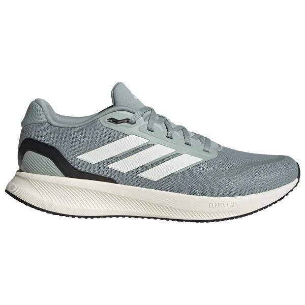 Adidas Runfalcon 5.0 JQ6975 Gri-Beyaz Erkek Koşu Ayakkabısı