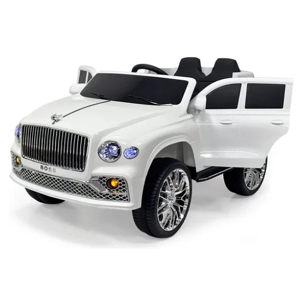 Akar Oyuncak Boss GT Bentley Beyaz 12 V Uzaktan Kumandalı Akülü Araba