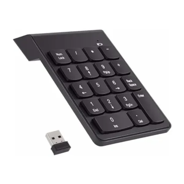 Alfalink AL-2021 USB Numpad Keypad Kablosuz Numerik Klavye USB Numaratör Tuş Takımı
