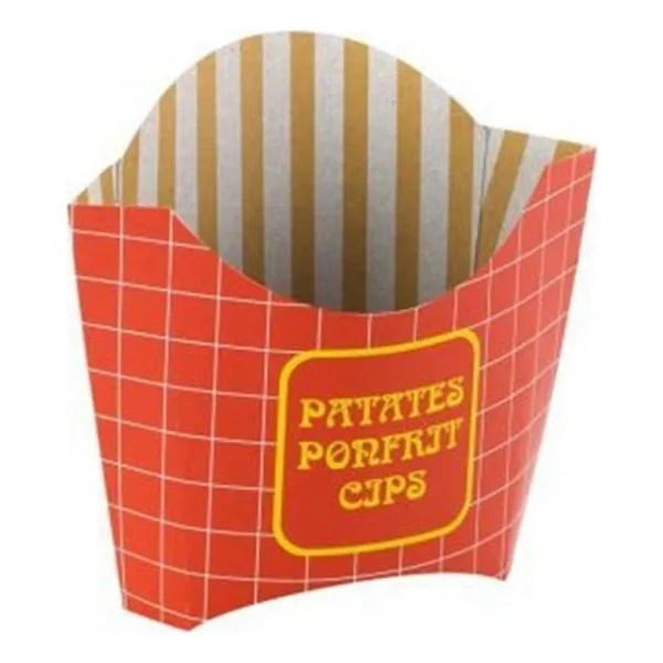 Ambalaj Pazarı Kızarmış Patates Kutusu - 100'LÜ