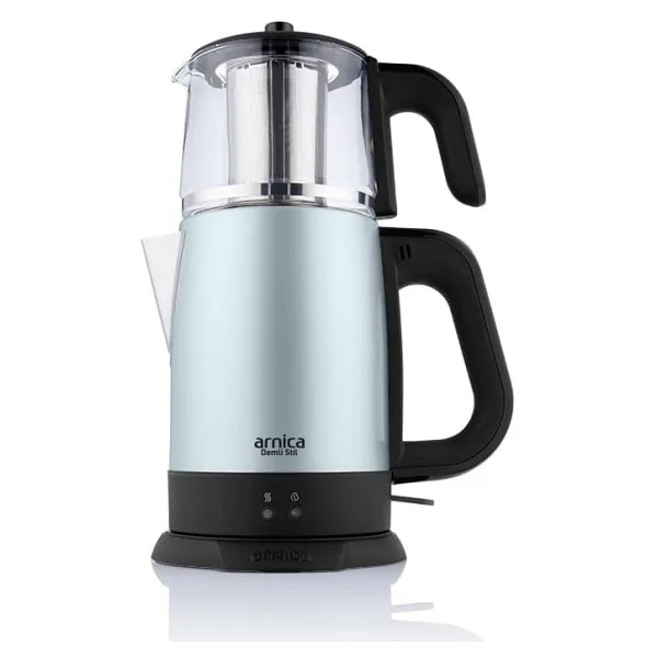 Arnica IH33203 Demli Stil 1800 W Yeşil Cam Demlikli Çay Makinesi