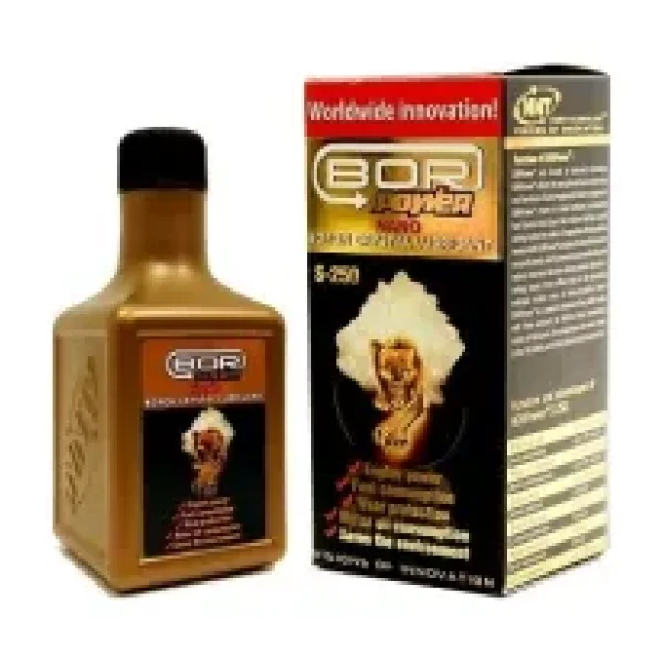 BOR POWER S-250 Gold Güçlendirilmiş Bor İçerikli Motor Yağ Katkısı - NNT BOR POWER
