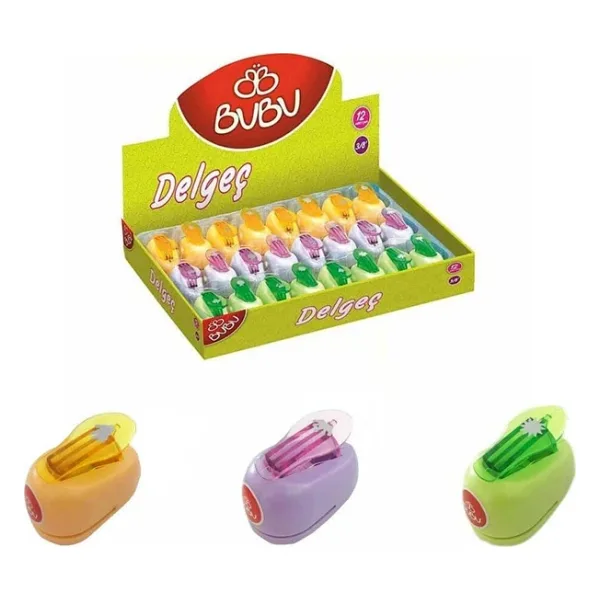 Bubu Şekilli Delgeç Mini Boy 3-8