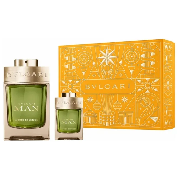 Bvlgari Man Wood Essence EDP 100 ml + EDP 15 ml Erkek Parfüm Seti