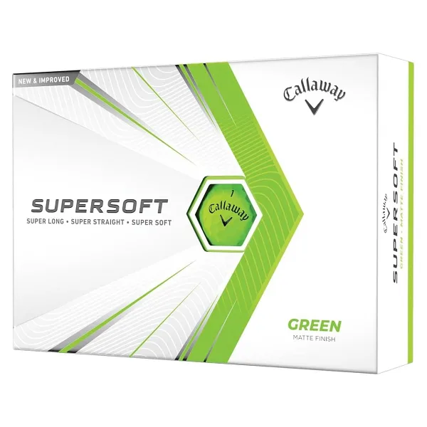 Callaway Golf Supersoft Mat Golf Topları 2021