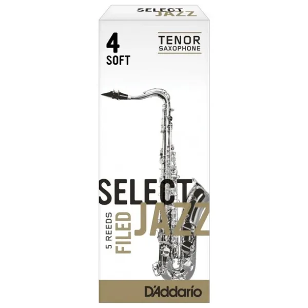 D 'Addario Woodwinds Select Jazz Tenor Saksafon Kamışı No:4 Soft