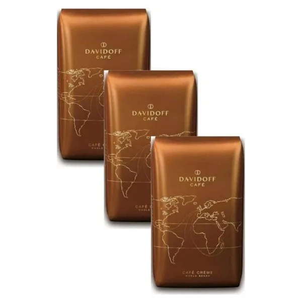 Davidoff Cafe Creme Çekirdek Kahve 500 gr 3'lü