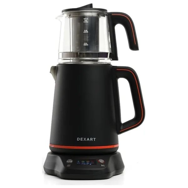 Dexart Perfecttea Dx-1321-Bl 2200 W Siyah Çay Makinesi