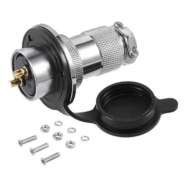 DF25 2 Pin 25mm Su Geçirmez Konnektör Takımı