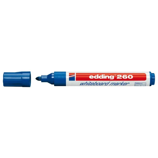 Edding 260 Mavi 5'li Tahta Kalemi