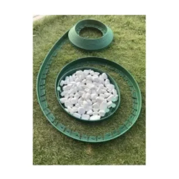 Elysian Çim Ayırıcı 25 Metre Peyzaj Sınırlayıcı Toprak Ayıracı Yeşil Renkli Çim Şekillendirici