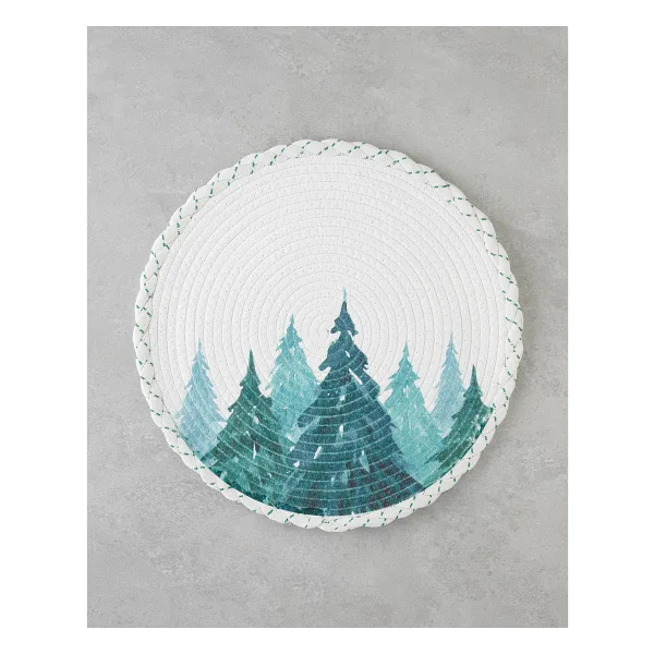 English Home Pineglow Amerikan Servis 38 cm Yeşil