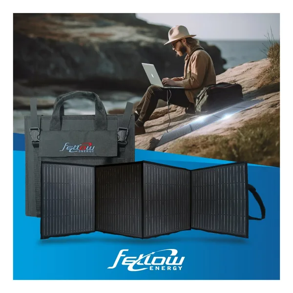 Fellow Power Pro 100W Taşınabilir Katlanabilir Güneş Paneli